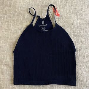 NWT Free People Happiness Runs Crop Tank